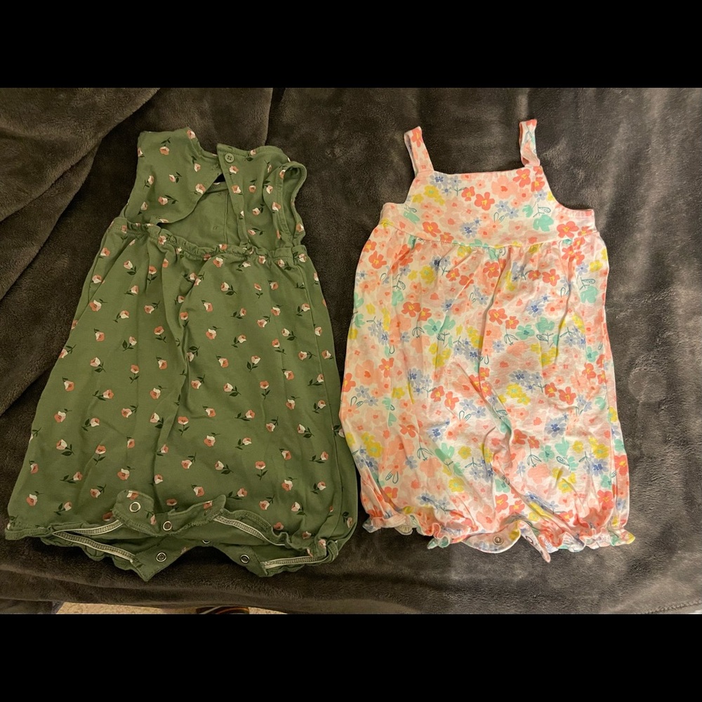 Carter’s Baby Rompers 2 Pack